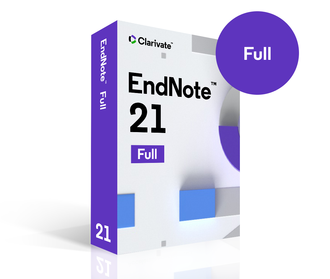 download the last version for windows EndNote 21.1.17328