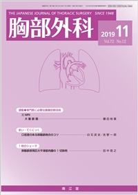 ‹¹•”ŠO‰È(Vol.72 No.12)2019”N11ŒŽ†