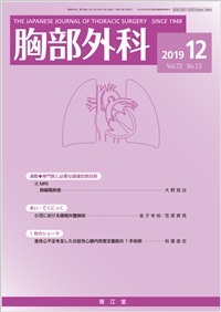 ‹¹•”ŠO‰È(Vol.72 No.13)2019”N12ŒŽ†