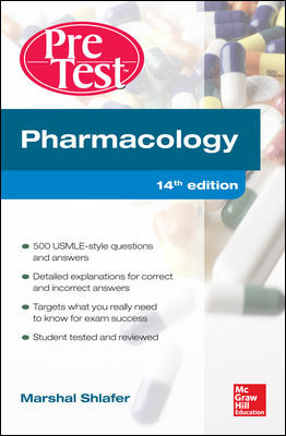 Pharmacology, 14th ed.- Pretest Self-Asseessment & Review