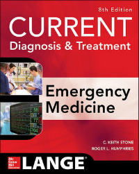Current Diagnosis & Treatment in Emergency Medicine,8th ed.