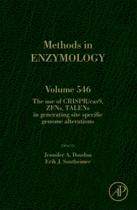 Methods in Enzymology, Vol.546- Use of Crispr/CAS9, Zfns, Talens in Generating SiteSpecific Genome Alterations