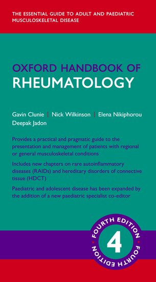 Oxford Handbook of Rheumatology, 4th ed.