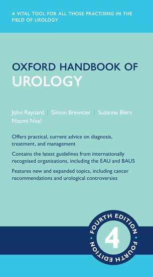 Oxford Handbook of Urology, 4th ed.