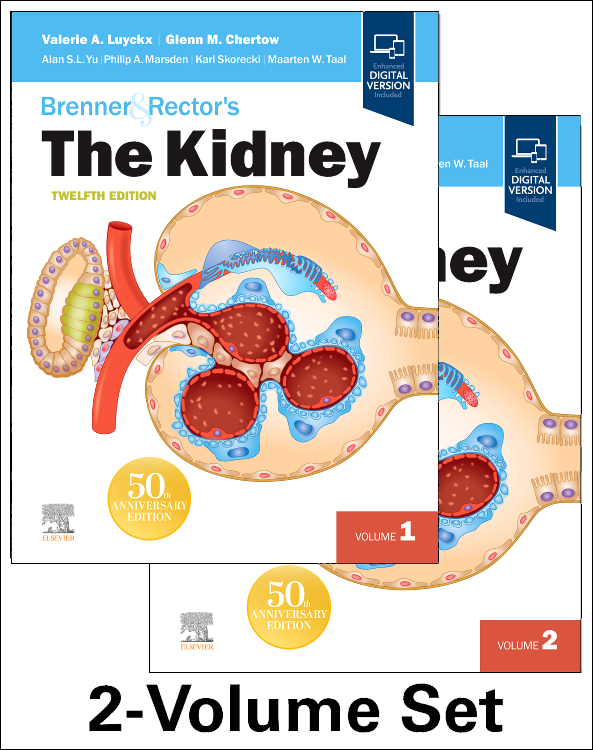 Brenner & Rector's the Kidney, 12th ed., in 2 vols.