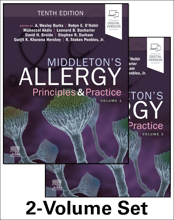 Middleton's Allergy, 10th ed., in 2 vols.- Principles & Practice