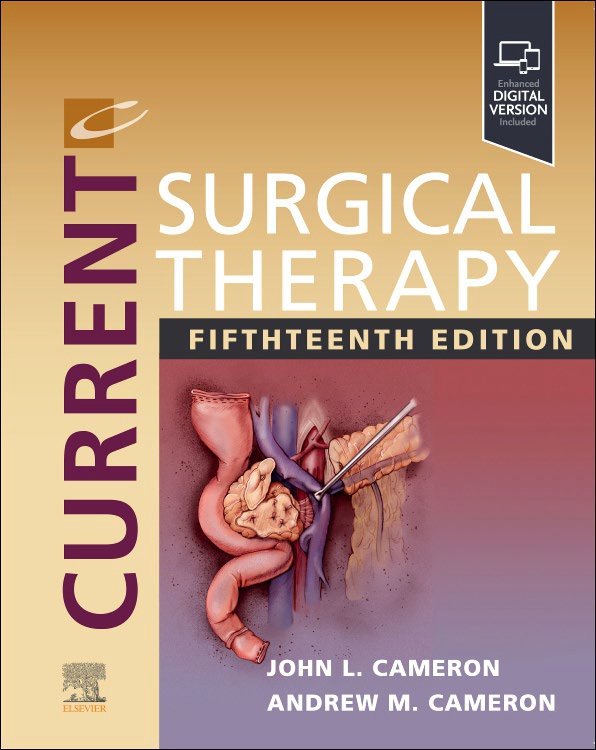 Current Surgical Therapy, 15th ed.