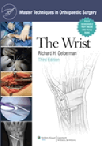 Wrist, 3rd ed.(Master Techniques in Orthopaedic Surgery Series)