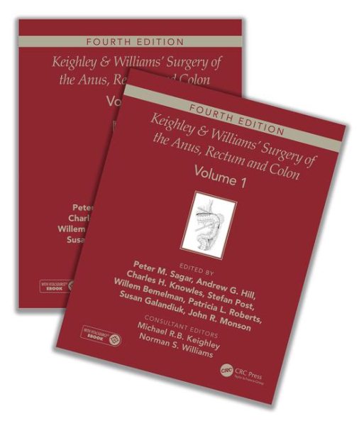 Keighley & Williams Surgery of Anus, Rectum & Colon,4th ed. in 2 vols.