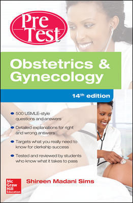 Obstetrics & Gynecology, 14th ed.- Pretest Self-Assessment & Review
