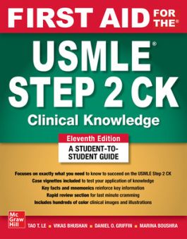 First Aid for the USMLE Step 2 CK, 11th ed.- Clinical Knowledge