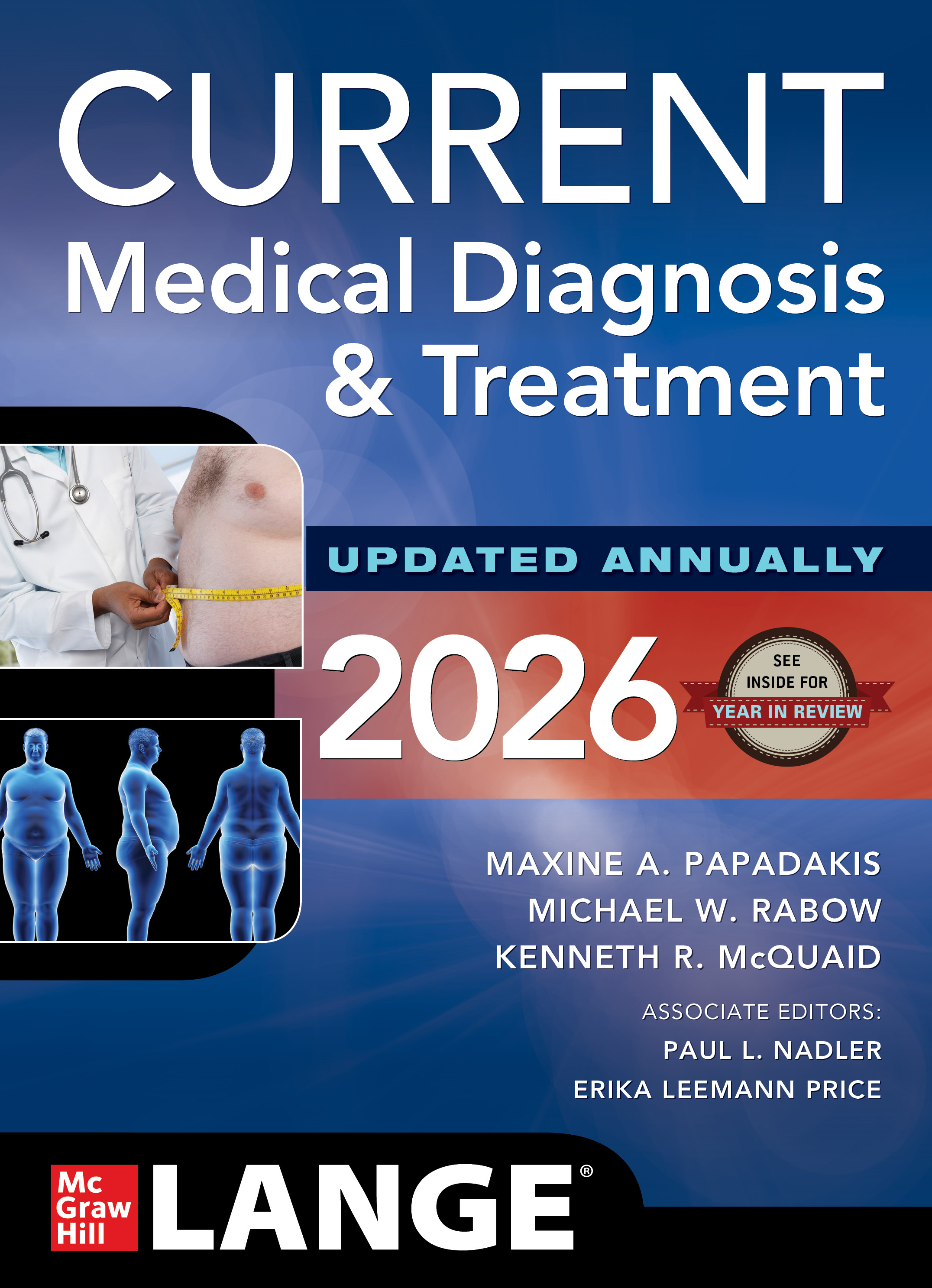 Current Medical Diagnosis & Treatment 2026 (65th ed.)