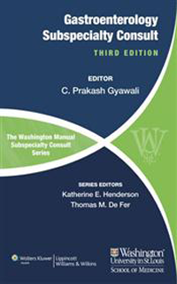 Washington Manual of Gastroenterology SubspecialtyConsult, 3rd ed.
