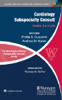 Washington Manual Cardiology Subspecialty Consult,3rd ed.