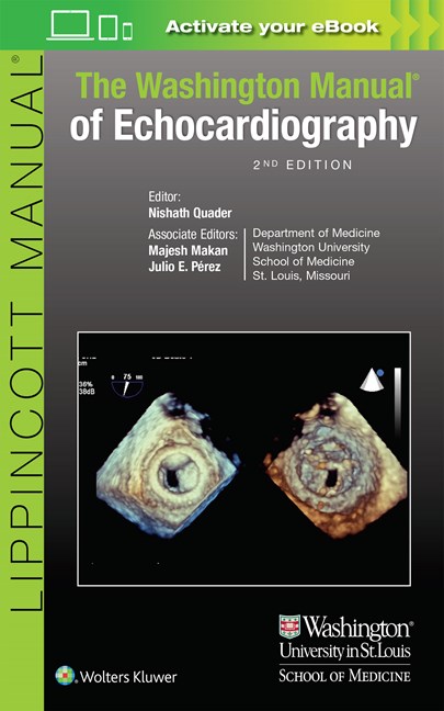 Washington Manual of Echocardiography, 2nd ed.