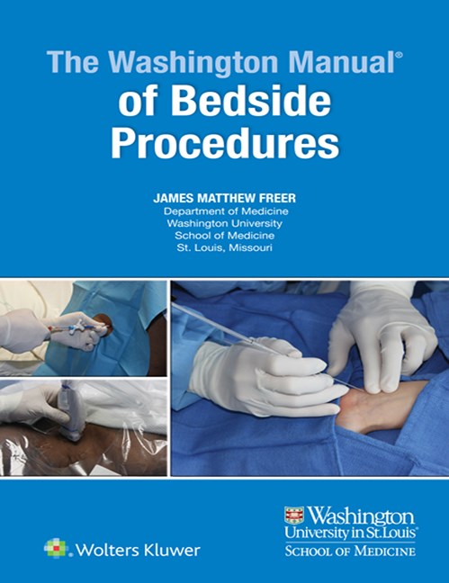 Washington Manual of Bedside Procedures, Spiral Bound