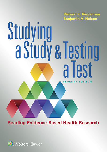 Studying a Study & Testing a Test, 7th ed.- Reading Evidence Based Health Research