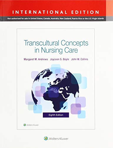 Transcultural Concepts In Nursing Care, 8th Ed. (Int'l): 洋書／南江堂