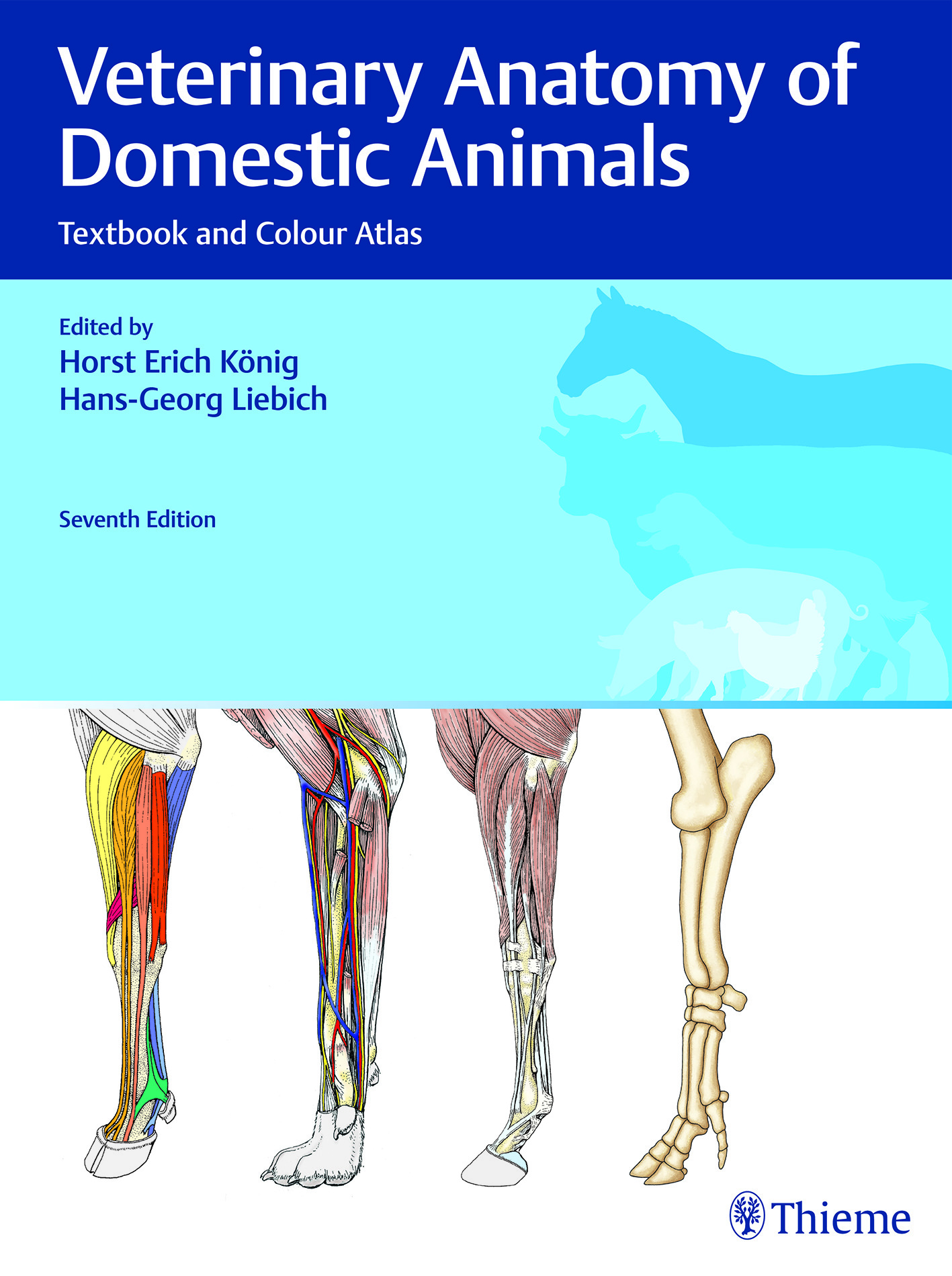 Veterinary Anatomy of Domestic Animals, 7th ed.- Textbook & Colour Atlas