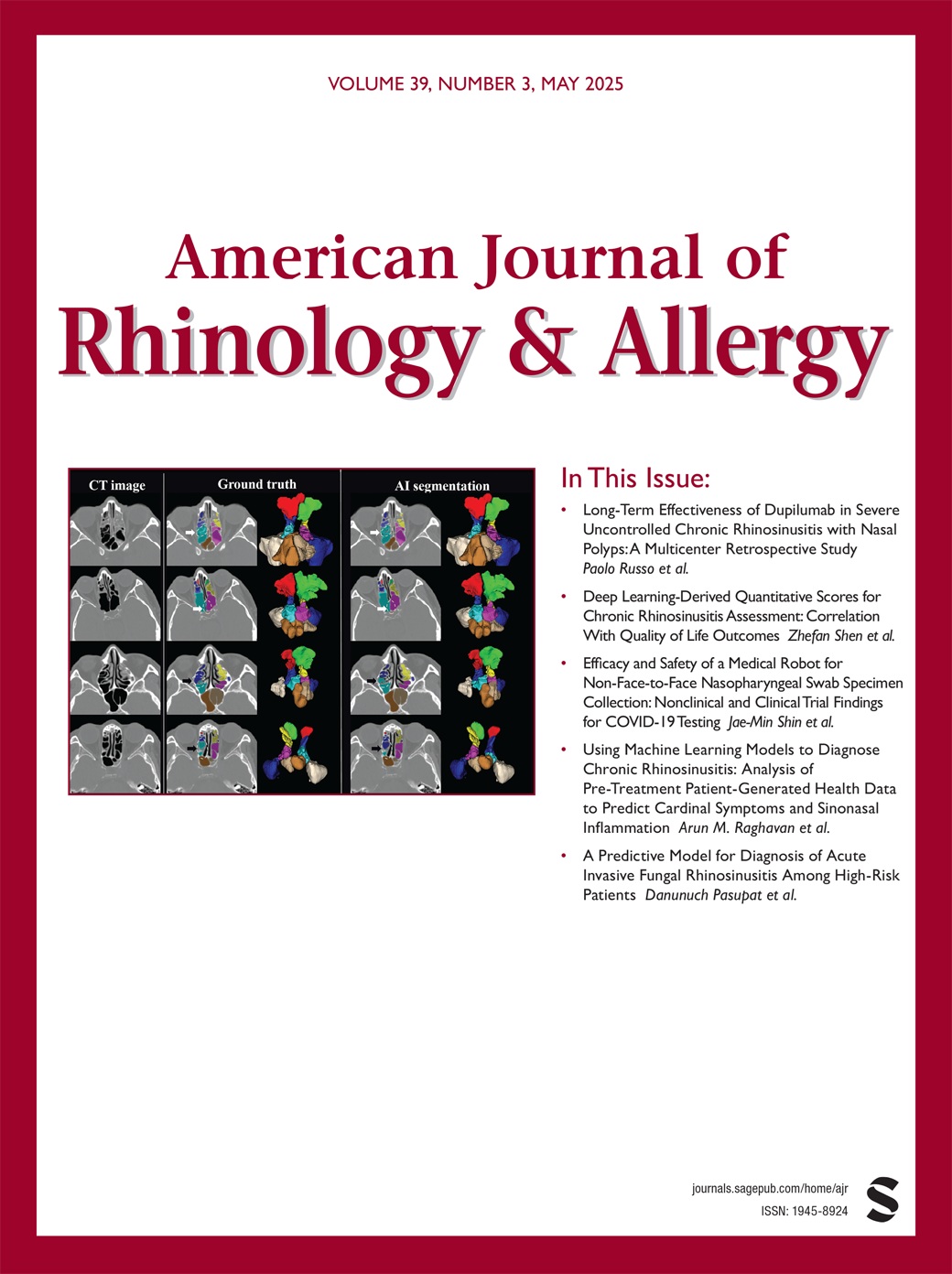 American Journal of Rhinology and Allergy