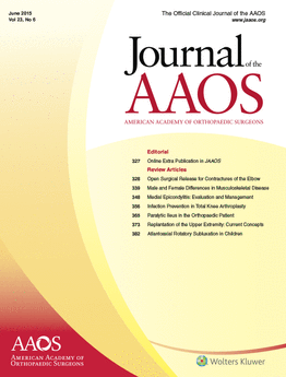Journal of American Academy of OrthopaedicSurgeons