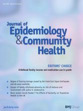 Journal of Epidemiology and Community Health