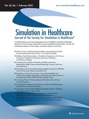 Simulation in Healthcare