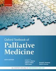 Oxford Textbook of Palliative Medicine, 6th ed.,Hardcover