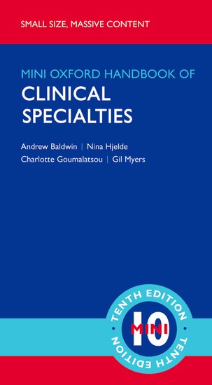 Oxford Handbook of Clinical Specialties, 10th ed.(Mini-Edition)