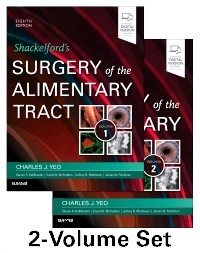 Shackelford's Surgery of the Alimentary Tract, 8th ed.,In 2 vols.