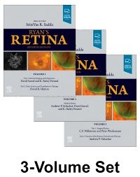 Ryan's Retina, 7th ed., in 3 vols.