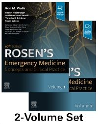 Rosen's Emergency Medicine, 10th ed., in 2 vols.- Concepts & Clinical Practice
