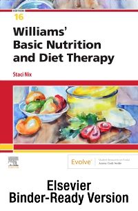 Williams' Basic Nutrition & Diet Therapy, 16th ed.