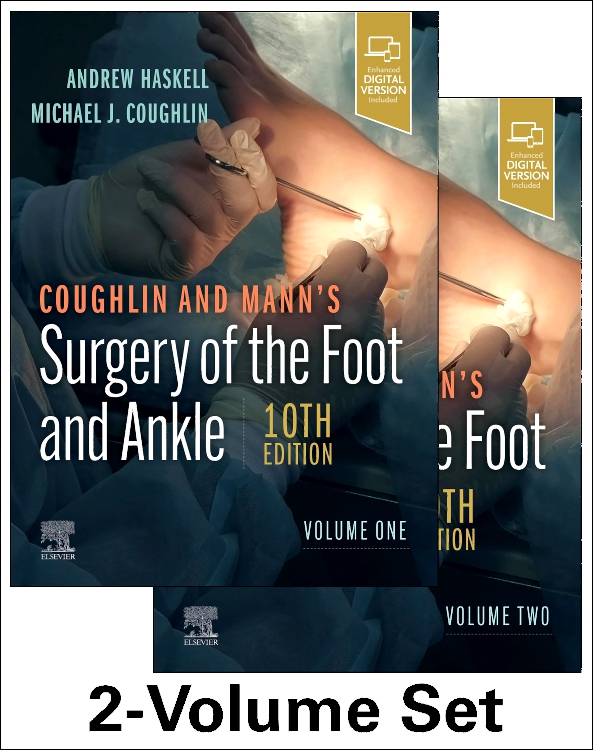Coughlin & Mann's Surgery of Foot & Ankle, 10th ed.In 2 vols.