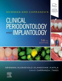 Newman & Carranza's Clinical Periodontology &Implantology, 14th ed.