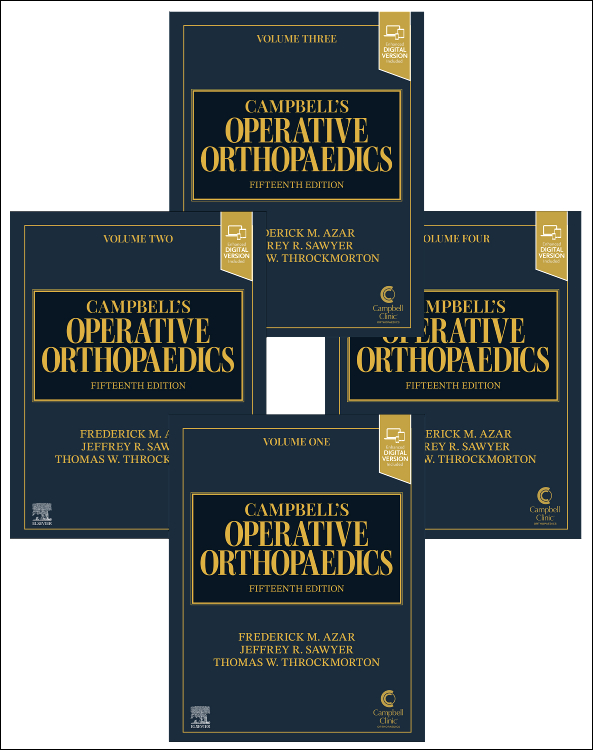 Campbell's Operative Orthopaedics, 15th ed., in 4 vols.