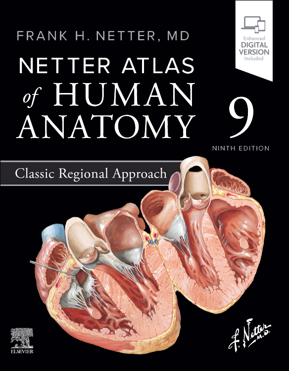 Netter Atlas of Human Anatomy, 9th ed.- Classic Regional Approach