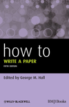 How to Write a paper, 5th ed.