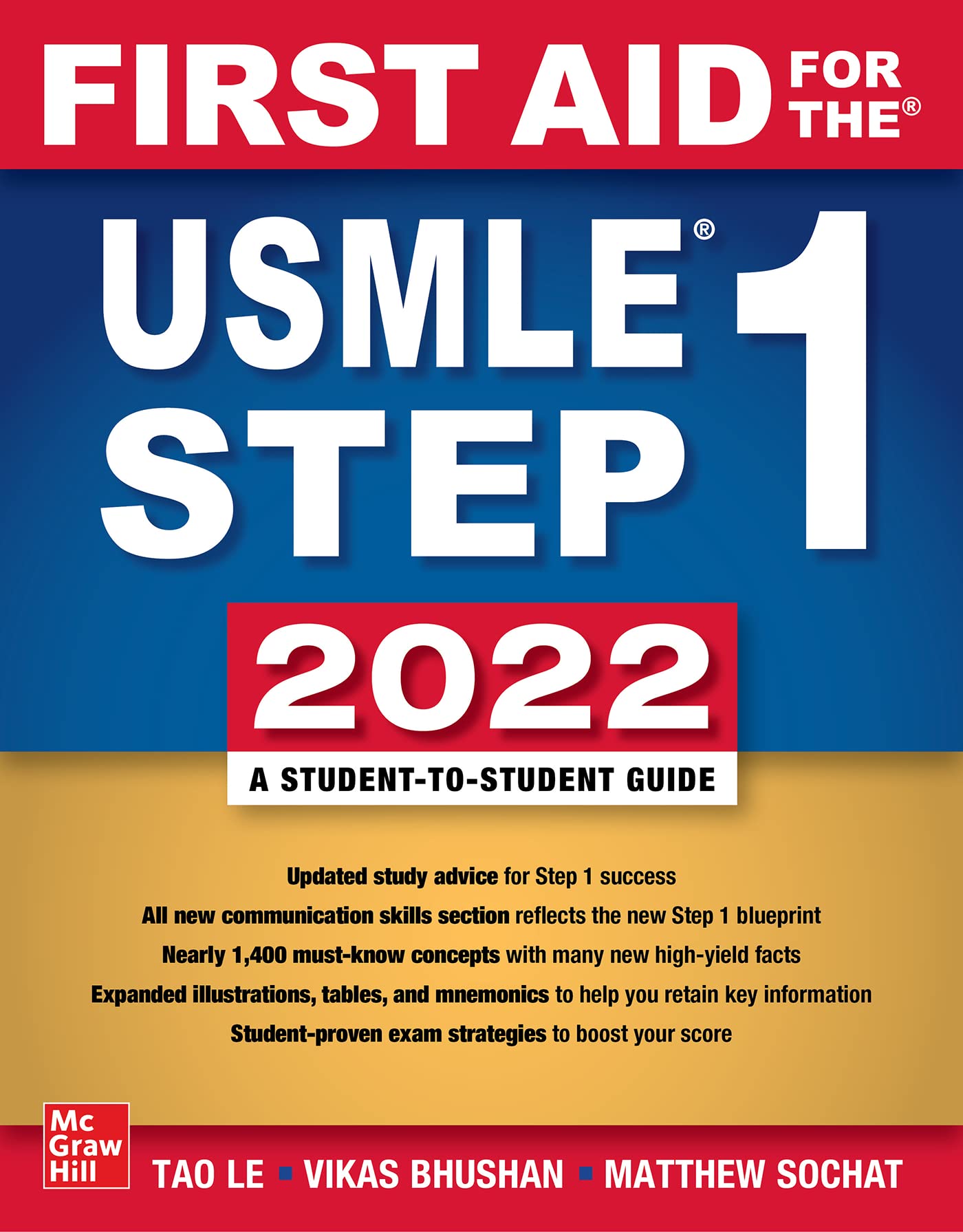 First Aid for the USMLE Step 1, 2022 (32nd ed.)
