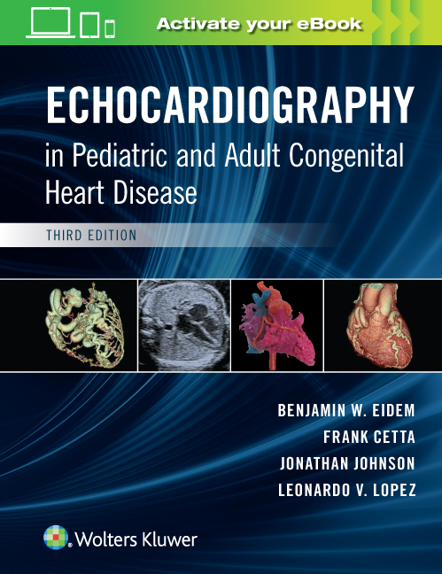 Echocardiography in Pediatric & Adult Congenital HeartDisease, 3rd ed.