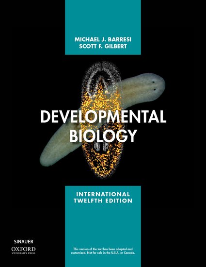 Developmental Biology, 12th ed.(Int'l ed.)