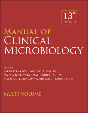 Manual of Clinical Microbiology, 13th ed., in 4 vols.