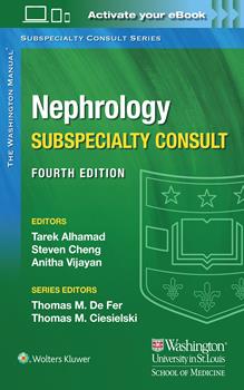 Washington Manual Nephrology Subspecialty Consult,4th ed.