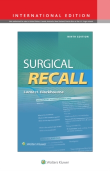 Surgical Recall, 9th ed.,(Int'l ed.)