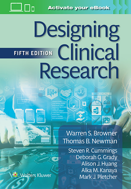 Designing Clinical Research, 5th ed.