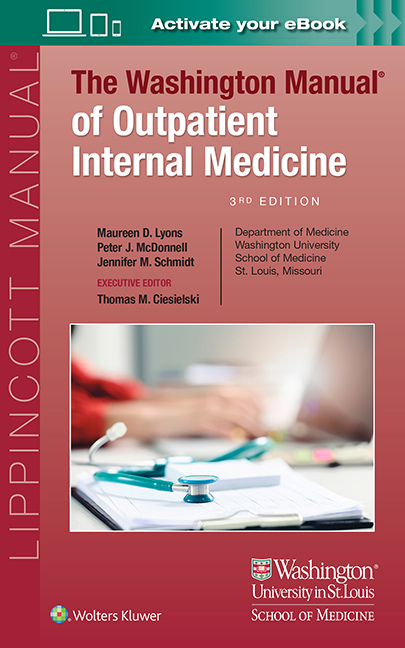 Washington Manual of Outpatient Internal Medicine, 3rdEd.
