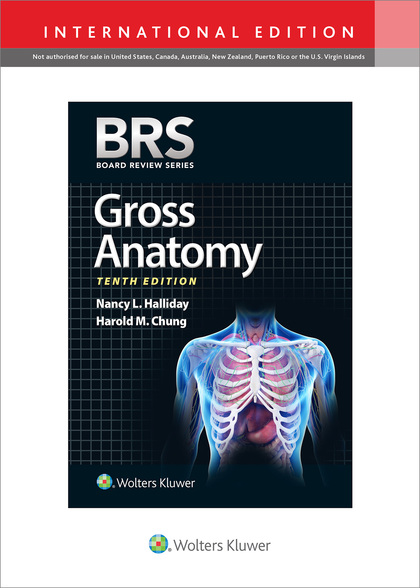 Gross Anatomy, 10th ed.(Board Review Series)