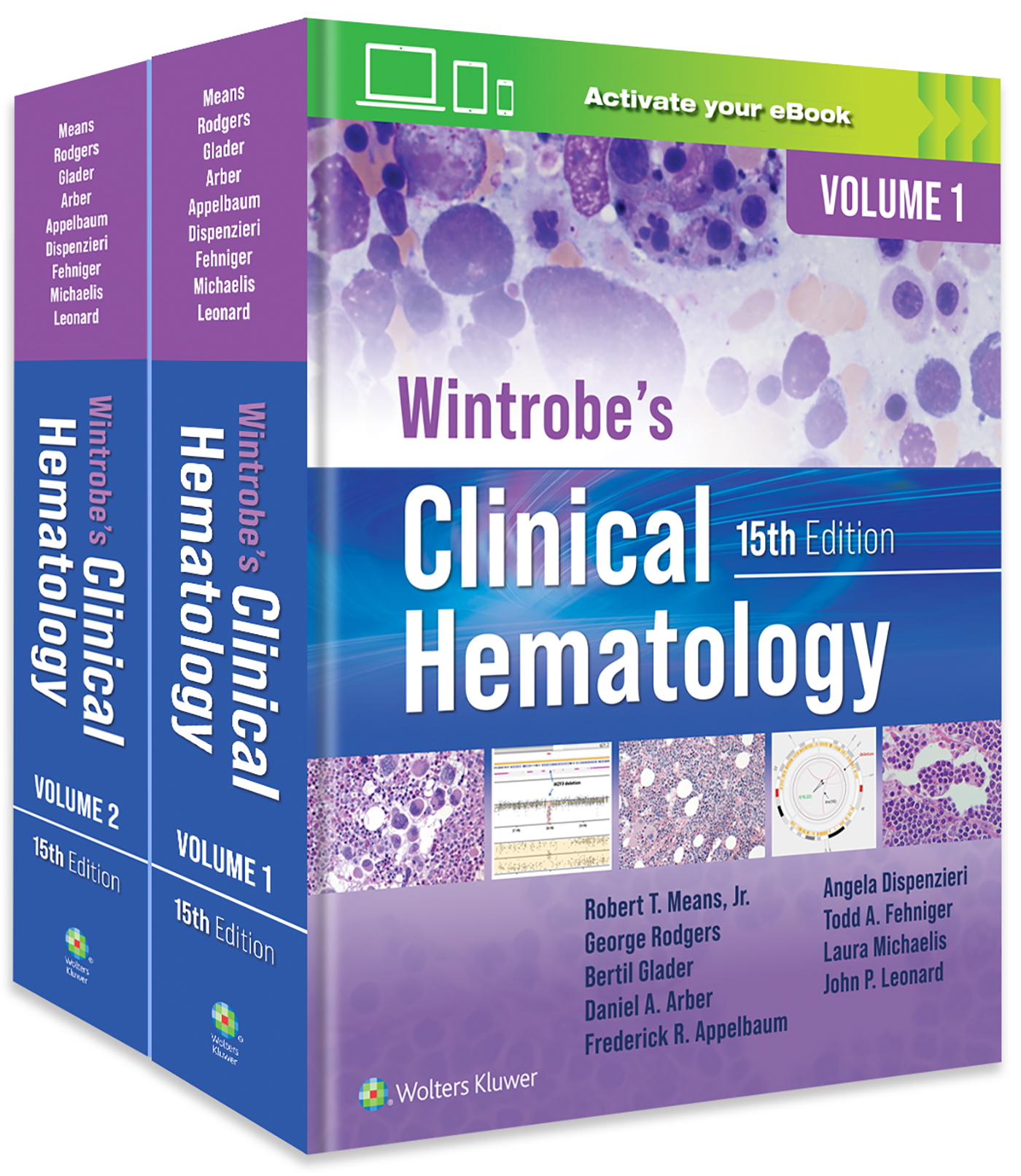 Wintrobe's Clinical Hematology, 15th ed., in 2 vols.