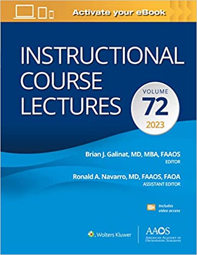 Instructional Course Lectures, Vol.72 (2023)