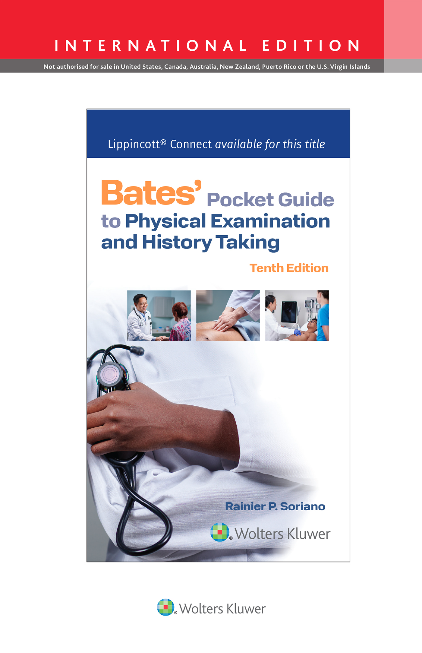 Bates' Pocket Guide to Physical Examination & HistoryTaking, 10th ed. (Int'l ed.)